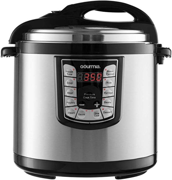 gourmia gpc 1000 10 quart pressure cooker