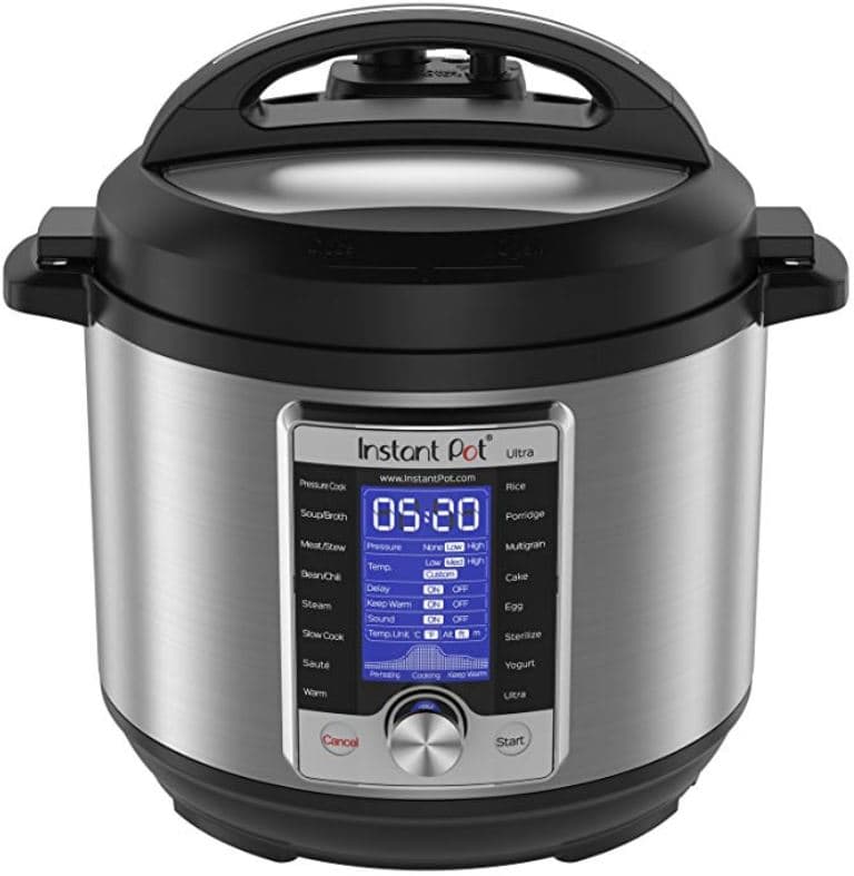 instant pot ultra 6 quart 10 in 1 multiuse programmable pressure cooker